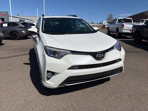 Blizzard Pearl 2018 Toyota RAV4 Platinum
