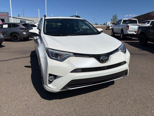 Blizzard Pearl 2018 Toyota RAV4 Platinum
