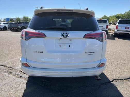 Blizzard Pearl 2018 Toyota RAV4 Platinum