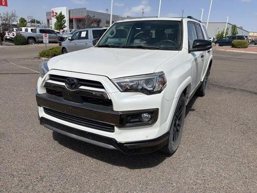 Blizzard Pearl 2020 Toyota 4Runner Nightshade Special Edition