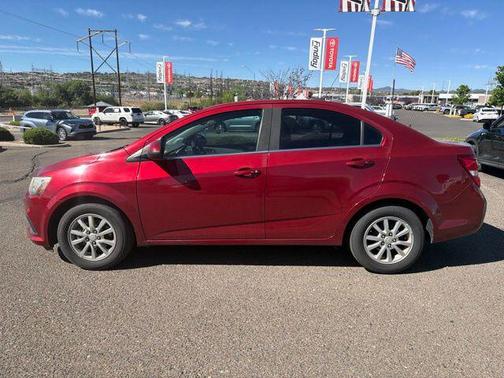 Cajun Red Tintcoat 2018 Chevrolet Sonic LT