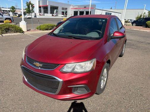 Cajun Red Tintcoat 2018 Chevrolet Sonic LT