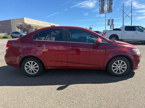 Cajun Red Tintcoat 2018 Chevrolet Sonic LT