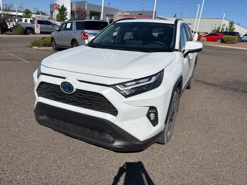 Wind Chill Pearl 2024 Toyota RAV4 Hybrid XLE Premium