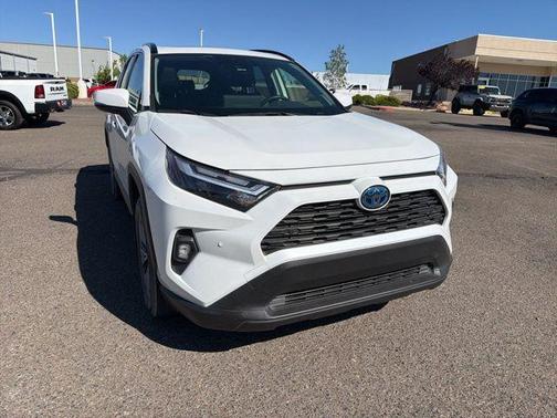 Wind Chill Pearl 2024 Toyota RAV4 Hybrid XLE Premium