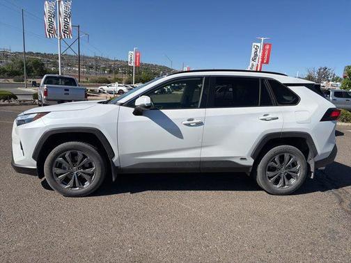 Wind Chill Pearl 2024 Toyota RAV4 Hybrid XLE Premium