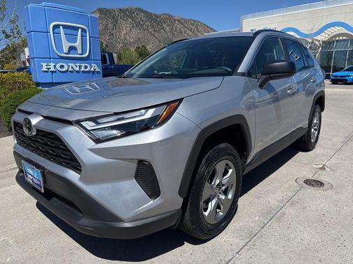 Silver Sky Metallic 2025 Toyota RAV4 Hybrid LE