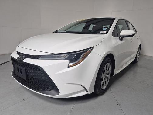 White 2021 Toyota Corolla LE