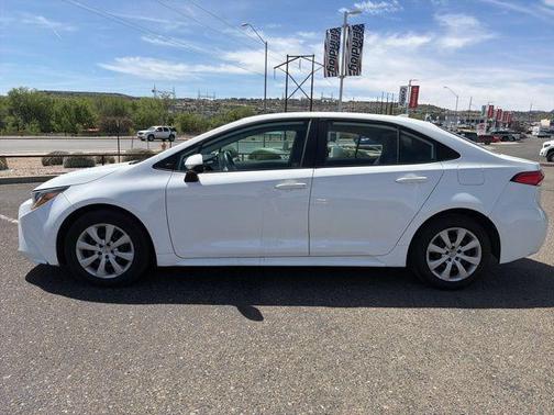 White 2021 Toyota Corolla LE