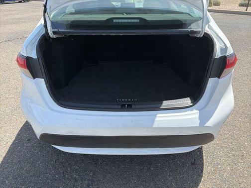 White 2021 Toyota Corolla LE