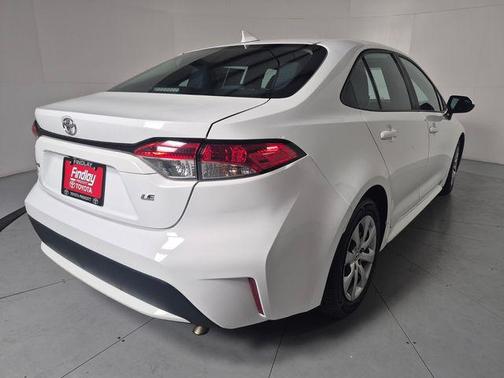 White 2021 Toyota Corolla LE