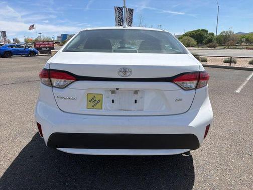 White 2021 Toyota Corolla LE