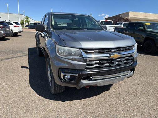 Satin Steel Metallic 2021 Chevrolet Colorado WT