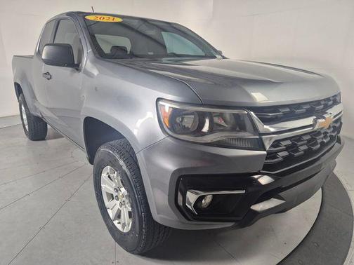 Satin Steel Metallic 2021 Chevrolet Colorado WT