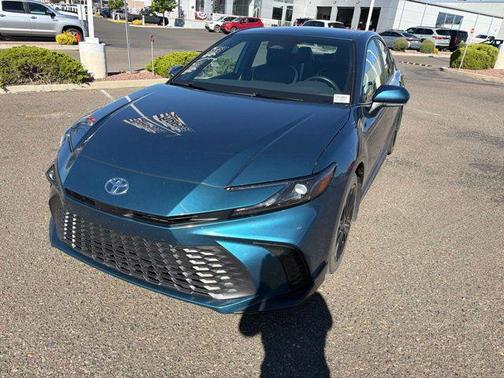Light Green 2025 Toyota Camry SE