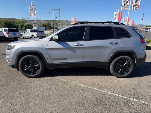 Billet Silver Metallic Clearcoat 2021 Jeep Cherokee Altitude