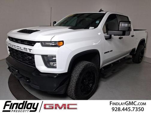 Summit White 2022 Chevrolet Silverado 2500 Custom