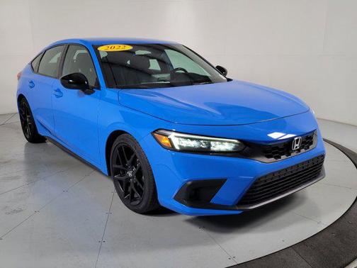 Boost Blue Pearl 2022 Honda Civic Sport
