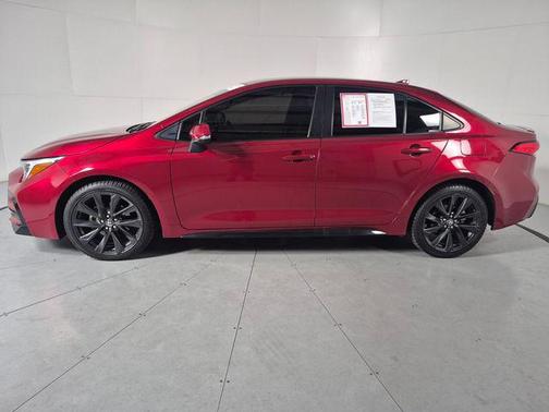 Ruby Flare Pearl 2023 Toyota Corolla Hybrid SE