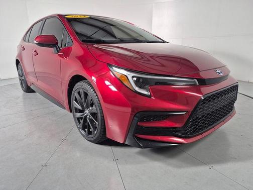 Ruby Flare Pearl 2023 Toyota Corolla Hybrid SE