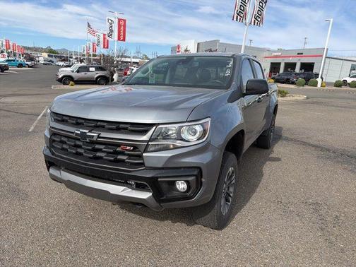 Satin Steel Metallic 2021 Chevrolet Colorado Z71