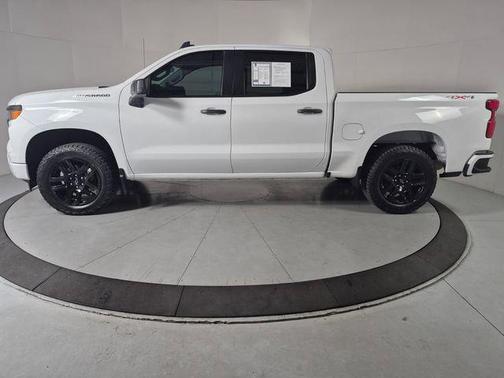 Summit White 2023 Chevrolet Silverado 1500 Custom