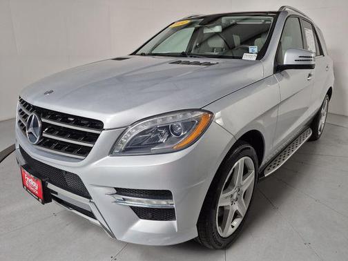 Palladium Silver Metallic 2014 Mercedes-Benz M-Class 4MATIC