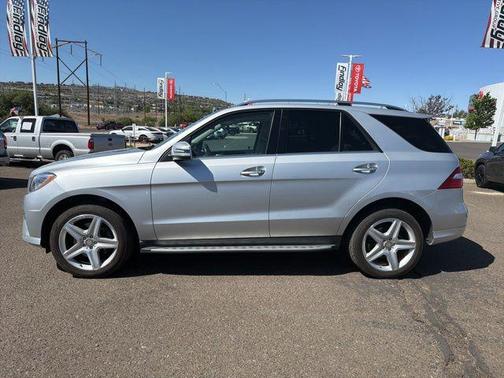 Steel Gray Metallic 2014 Mercedes-Benz M-Class 4MATIC