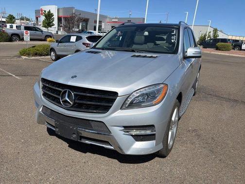 Palladium Silver Metallic 2014 Mercedes-Benz M-Class 4MATIC