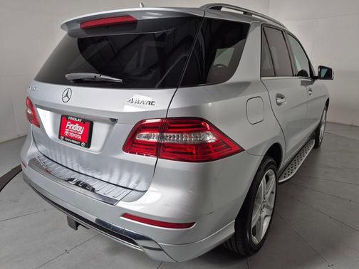 Palladium Silver Metallic 2014 Mercedes-Benz M-Class 4MATIC