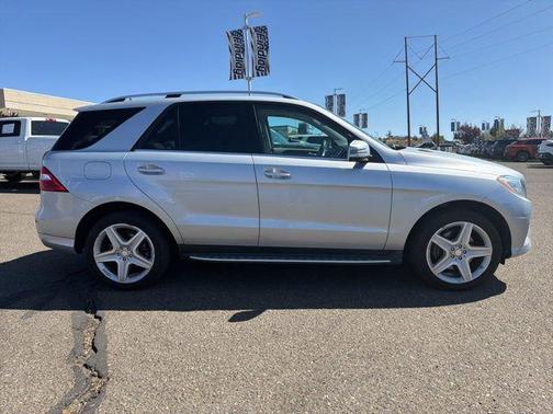 Palladium Silver Metallic 2014 Mercedes-Benz M-Class 4MATIC