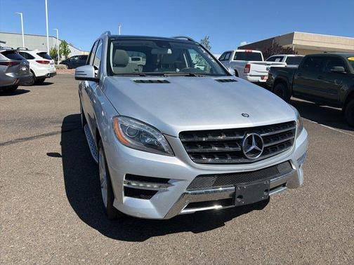 Steel Gray Metallic 2014 Mercedes-Benz M-Class 4MATIC