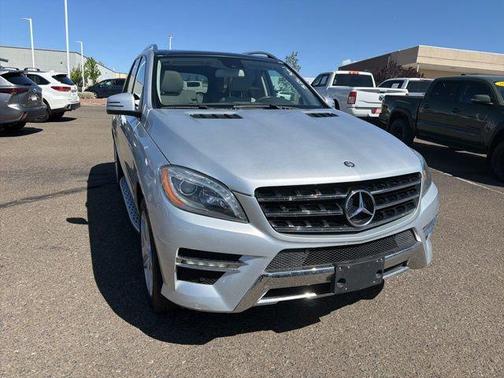 Palladium Silver Metallic 2014 Mercedes-Benz M-Class 4MATIC
