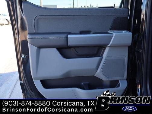 Agate Black Metallic 2025 Ford F-150 Lightning XLT