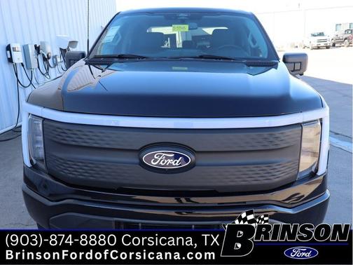 Agate Black Metallic 2025 Ford F-150 Lightning XLT