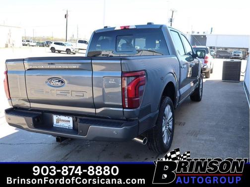 Carbonized Gray Metallic 2026 Ford F-150 Platinum