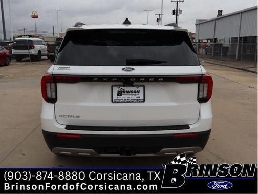 Star White 2026 Ford Explorer Active