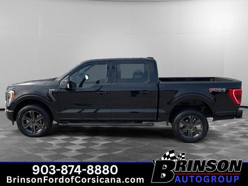 Agate Black Metallic 2023 Ford F-150 XLT