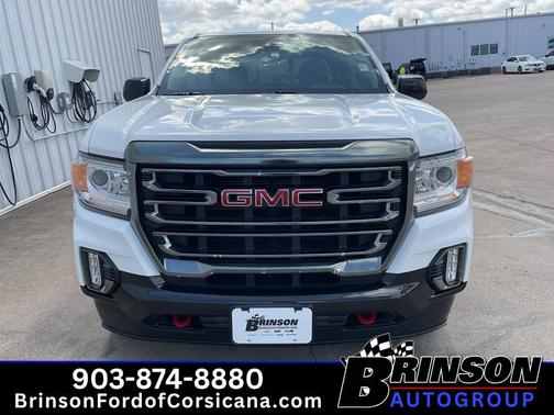 Summit White 2021 GMC Canyon AT4
