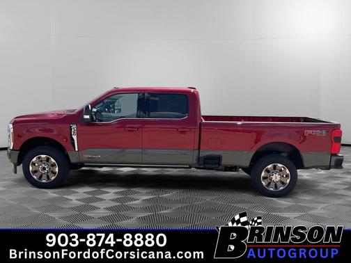 Ruby Red Metallic Tinted Clearcoat 2026 Ford F-350 King Ranch