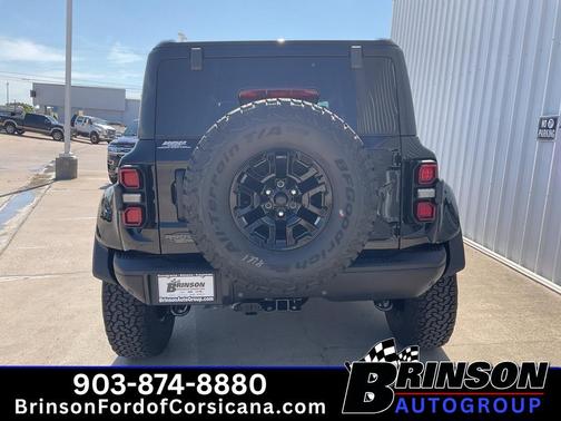 Shadow Black 2026 Ford Bronco Raptor