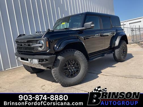 Shadow Black 2026 Ford Bronco Raptor