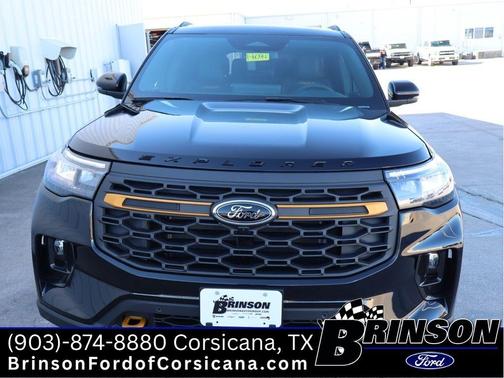 Agate Black Metallic 2026 Ford Explorer Tremor