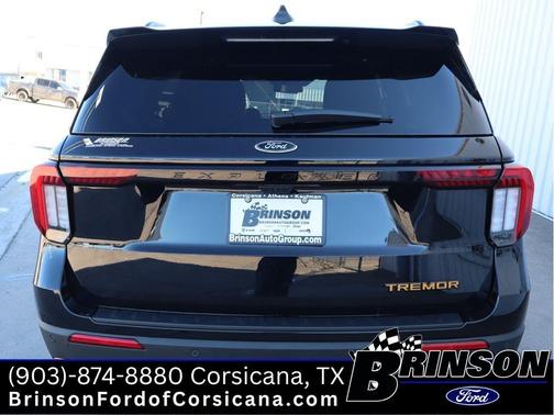 Agate Black Metallic 2026 Ford Explorer Tremor