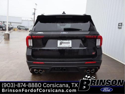 Agate Black Metallic 2026 Ford Explorer ST