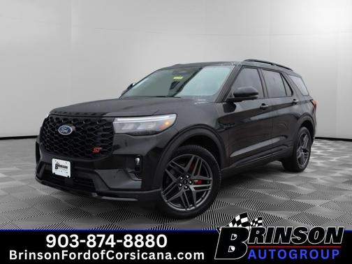 Agate Black Metallic 2026 Ford Explorer ST