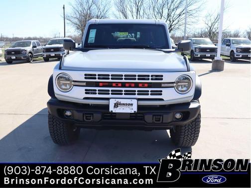Avalanche Gray 2026 Ford Bronco Heritage Edition