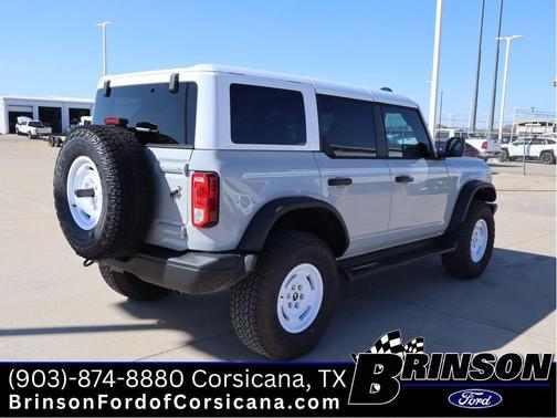 Avalanche Gray 2026 Ford Bronco Heritage Edition