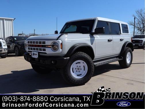 Avalanche Gray 2026 Ford Bronco Heritage Edition