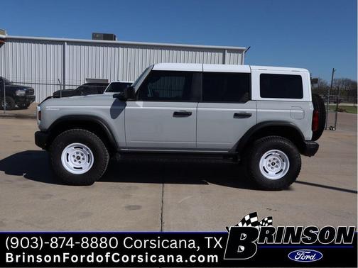 Avalanche Gray 2026 Ford Bronco Heritage Edition